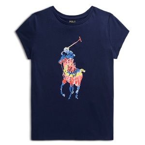 Polo Ralph Lauren Girls' Cotton Big Pony Tee*